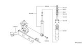 Diagram for 2012 Nissan Versa Shock Absorber - E6200-ZN90A