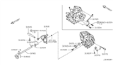 Diagram for 2012 Nissan Versa Speed Sensor - 31935-8E006