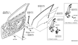 Diagram for 2012 Nissan Versa Window Regulator - 80720-ED00B