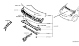 Diagram for 2012 Nissan Murano Dash Panels - 66891-1AA1A