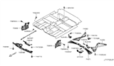 Diagram for 2013 Nissan Murano Wheelhouse - 64838-1AA0A