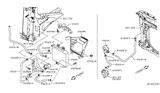 Diagram for Nissan Murano Transmission Oil Cooler - 21606-1AA0A