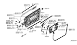 Diagram for 2011 Nissan Murano Weather Strip - 80839-1GR0A