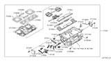 Diagram for 2009 Nissan Murano Blend Door Actuator - 27743-1AA0A