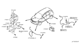 Diagram for Nissan Xterra Yaw Sensor - 47931-9FF0B