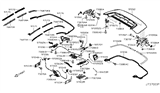 Diagram for Nissan Murano Convertible Top Motor - 90554-AQ000