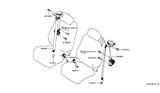 Diagram for 2011 Nissan Murano Seat Belt - 86885-1GR0B