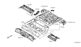 Diagram for Nissan Murano Floor Pan - G4514-1GRMA