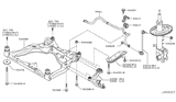 Diagram for 2011 Nissan Murano Control Arm - 54500-1AT0A