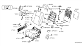 Diagram for 2013 Nissan Murano Air Bag - K8EH0-1GR0A