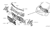 Diagram for 2014 Nissan Murano Dash Panels - F7100-1AV0A