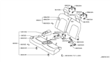 Diagram for 2011 Nissan Murano Seat Cushion - 88300-1GR0A