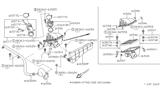 Diagram for Nissan Hardbody Pickup (D21U) Mass Air Flow Sensor - 22680-88G00