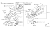 Diagram for Nissan Hardbody Pickup (D21) Shift Indicator - 96940-42G00