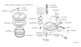 Diagram for 1990 Nissan Pathfinder Air Filter - 16546-U6710