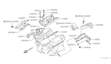 Diagram for 1986 Nissan Hardbody Pickup (D21) Intake Manifold - 14003-12G01