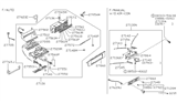 Diagram for Nissan Maxima Blower Control Switches - 27660-55S60