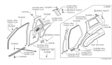 Diagram for 1992 Nissan Pathfinder Ashtray - 96520-D4602