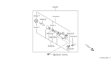 Diagram for 1992 Nissan Pathfinder Clutch Slave Cylinder - 30620-56G03