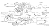 Diagram for Nissan 200SX Cooling Hose - 14055-V5010