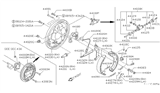 Diagram for 1995 Nissan Hardbody Pickup (D21U) Brake Bleeder Screw - 41128-U3400