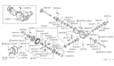 Diagram for 1979 Nissan 280ZX Carrier Bearing Spacer - 38454-N3100