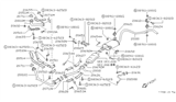 Diagram for 1988 Nissan Pathfinder Exhaust Heat Shield - 20527-42G00