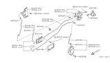 Diagram for 1990 Nissan Pathfinder Door Lock - 82552-77A00