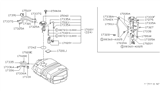 Diagram for 1990 Nissan Pathfinder Fuel Pump - 17042-41G02