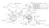 Diagram for Nissan Hardbody Pickup (D21) Distributor Rotor - 22157-85E00