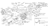 Diagram for Nissan 720 Pickup Transfer Case Seal - 31336-X8000