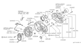 Diagram for 1993 Nissan Pathfinder Back Up Light Switch - 32005-33G02