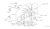 Diagram for 1994 Nissan Pathfinder Lug Nuts - 40224-01J00