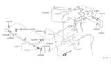 Diagram for 1994 Nissan Pathfinder PCV Hose - 11826-88G01