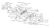 Diagram for 1991 Nissan Pathfinder Speedometer - 24820-01G10