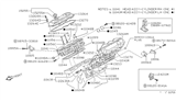 Diagram for 1991 Nissan Hardbody Pickup (D21) Timing Cover Gasket - 11049-89E00