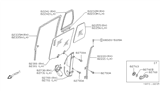 Diagram for 1991 Nissan Pathfinder Window Regulator - 82721-83G15