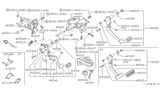 Diagram for Nissan Hardbody Pickup (D21) Brake Pedal - 46520-01G00