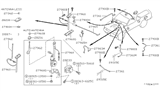 Diagram for 1994 Nissan Pathfinder Antenna - 28200-61G00