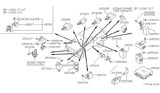 Diagram for 1996 Nissan Altima Door Jamb Switch - 25360-41L01