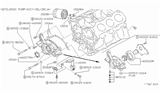 Diagram for Nissan Maxima Camshaft Seal - 13510-88G10