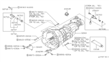 Diagram for 1988 Nissan Pathfinder Speed Sensor - 32702-02G19