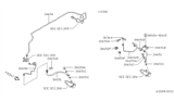 Diagram for Nissan Hardbody Pickup (D21) Clutch Hose - 30855-31G00