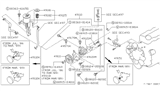 Diagram for 1987 Nissan Van Power Steering Pump - 49132-17C00