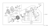 Diagram for 1997 Nissan Stanza Alternator Brush - 23133-0M000