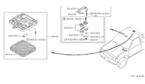 Diagram for 1988 Nissan Pathfinder Dome Light - 26410-V5100