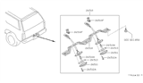 Diagram for 1987 Nissan Pathfinder Light Socket - 26960-41G00