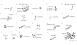 Diagram for 1983 Nissan Pulsar NX Body Mount Hole Plug - 01553-00201