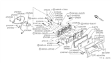 Diagram for 1987 Nissan Hardbody Pickup (D21) Instrument Cluster - 24840-07G00