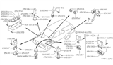 Diagram for 1993 Nissan Pathfinder Relay - 25230-14V00